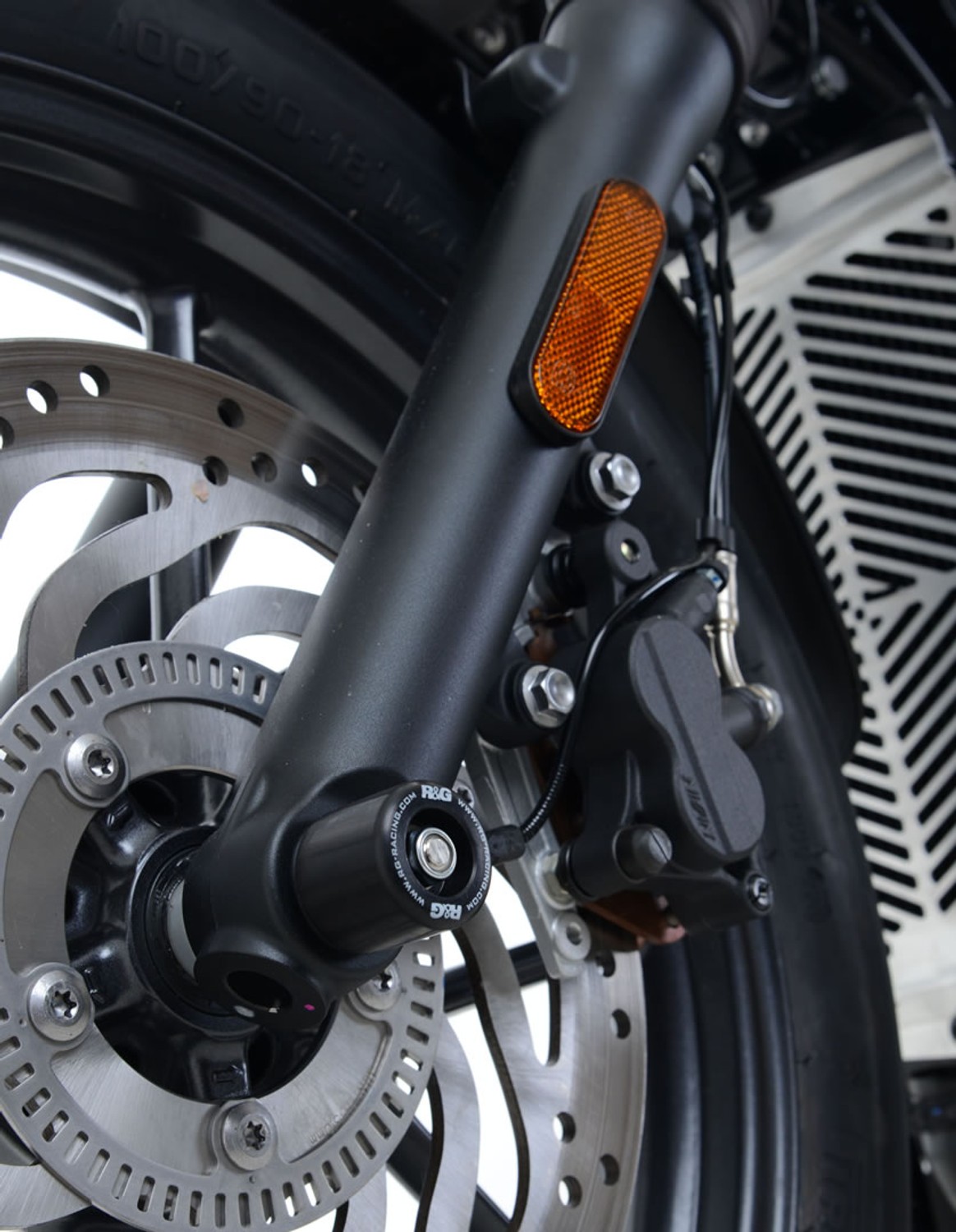 R&G Racing Fork Protectors for Triumph Street Twin / T120 Bonneville / Street Cup / Bonneville Bobber R&G Racing Fork Protectors for Triumph Street Twin / T120 Bonneville / Street Cup / Bonneville Bobber